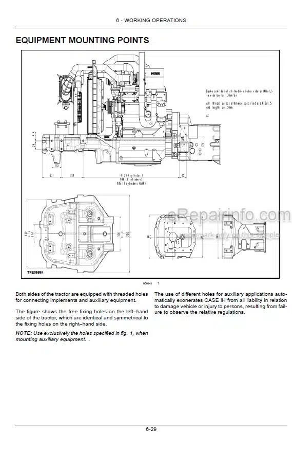 Photo 5 - Case IH Farmall 70JX 75JX 80JX 90JX 100JX Farmall 110JX Operators Manual Tractor