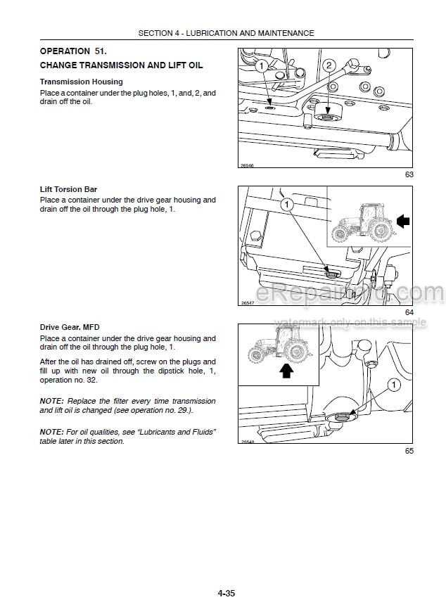 Photo 6 - Case IH Farmall 80 95 Power Shuttle Operators Manual Tractor 48090371