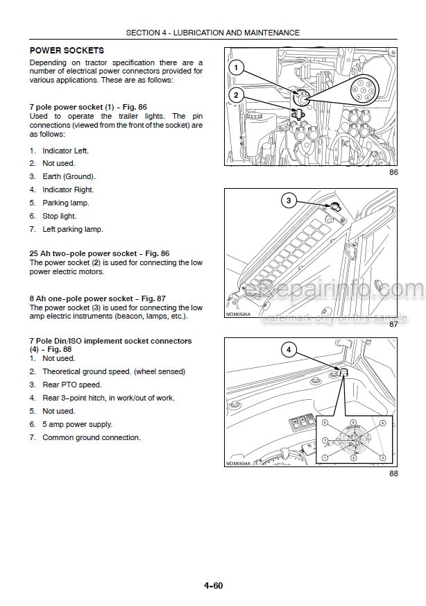 Photo 7 - Case IH Magnum 255 Series Operators Manual Tractor Z8RZ06001-