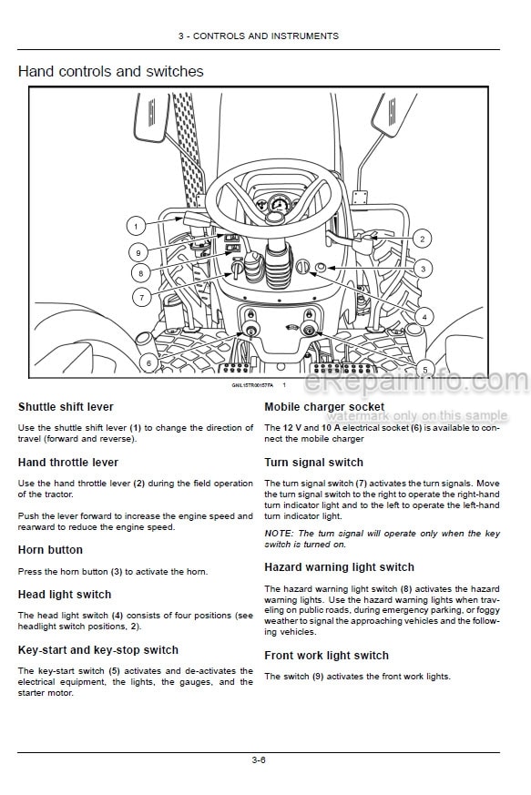 Photo 4 - Case IH Farmall 80JXM 90JXM Operators Manual Tractor