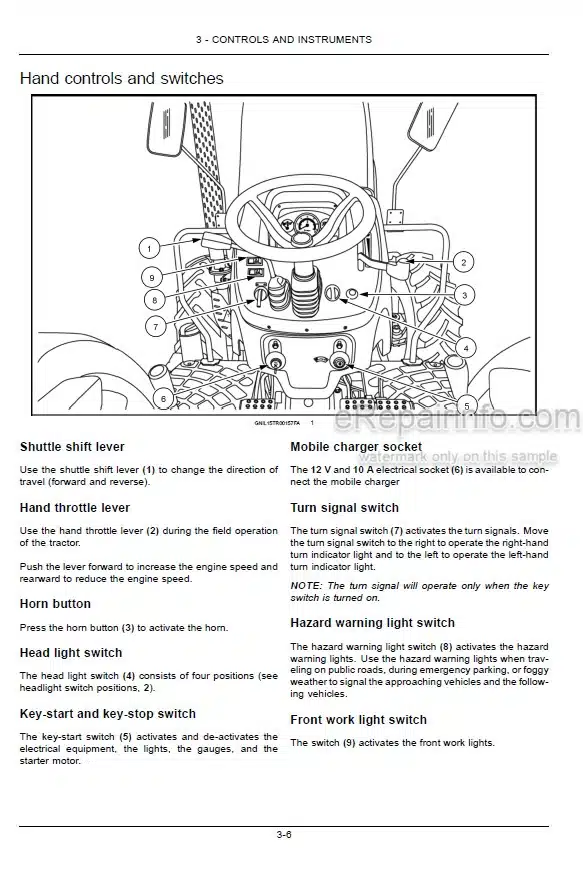 Photo 4 - Case IH Farmall 80JXM 90JXM Operators Manual Tractor