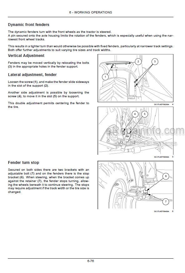 Photo 6 - Case IH Farmall 80JXM 90JXM Operators Manual Tractor