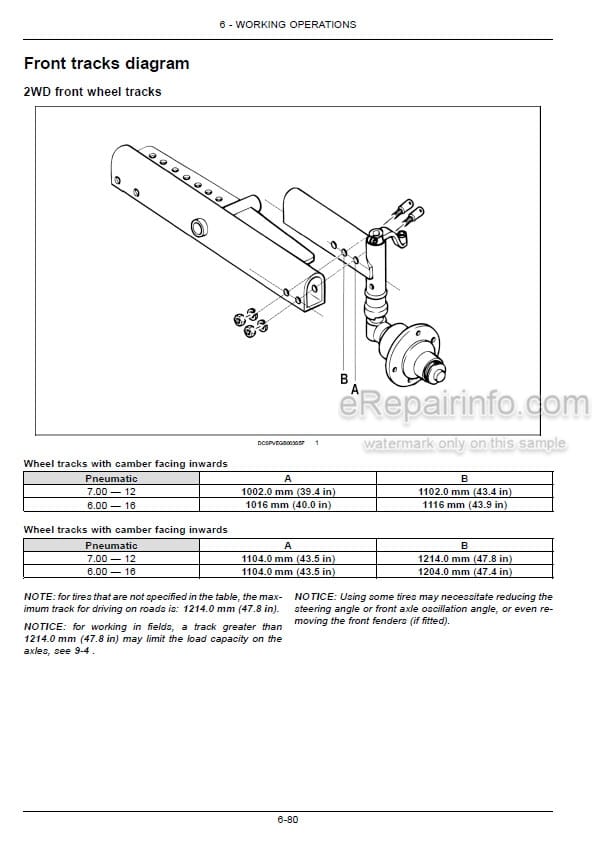 Photo 5 - Case IH Farmall 80N 90N 100N 110N Operators Manual Tractor 51602352