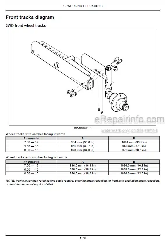 Photo 5 - Case IH Farmall 80V 90V 100V 110V Operators Manual Tractor 48042331