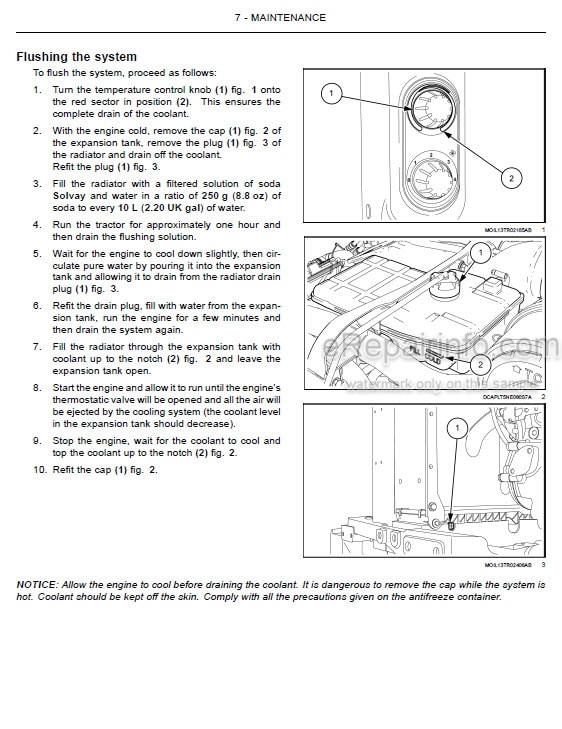Photo 5 - Case IH Farmall 85C 95C 105C 115C Efficient Power Operators Manual Tractor 47604538
