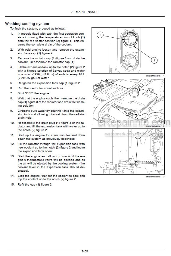 Photo 4 - Case IH Farmall 85C 95C 105C 115C Efficient Power Operators Manual Tractor