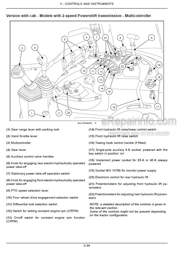 Photo 5 - Case IH Farmall 85C 95C 105C 115C Efficient Power Operators Manual Tractor