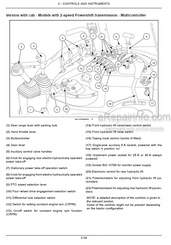 Photo 5 - Case IH Farmall 85C 95C 105C 115C Efficient Power Operators Manual Tractor