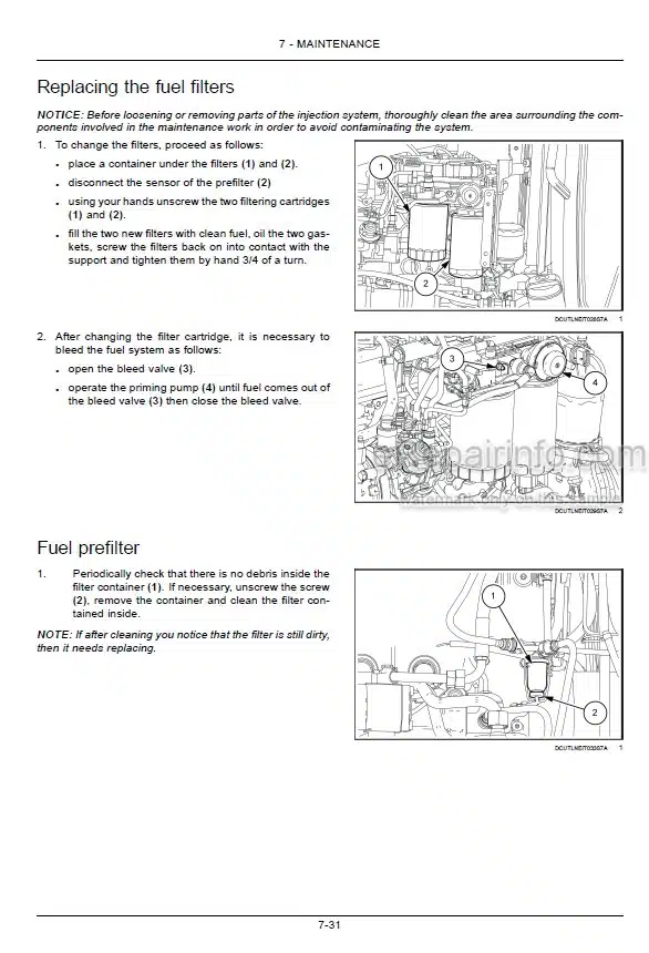 Photo 7 - Case IH Magnum 215 245 275 305 335 Operators Manual Tractor Z8RZ06001-