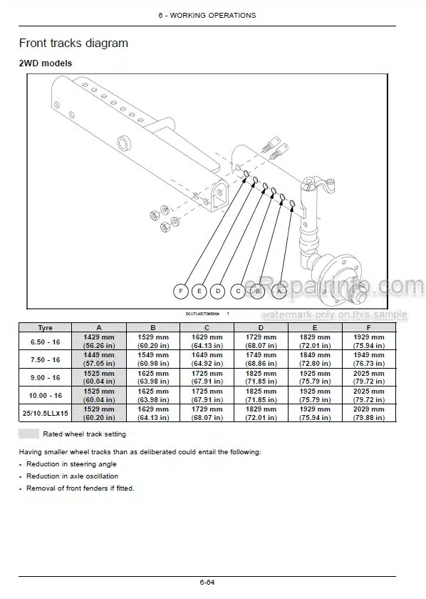 Photo 7 - Case IH Farmall 85C 95C 105C Operators Manual Tractor