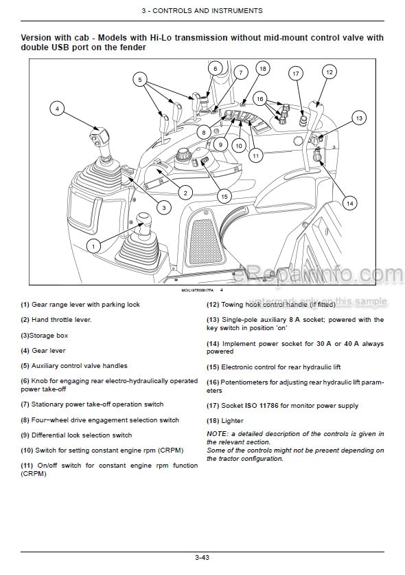 Photo 5 - Case IH Farmall 90C 100C 110C 120C Efficient Power Operators Manual Tractor 51594063