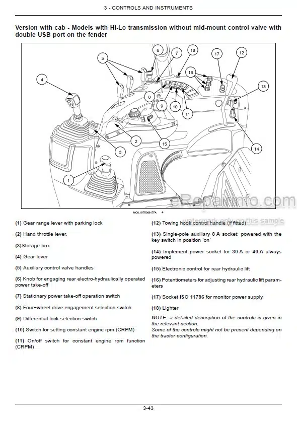 Photo 5 - Case IH Farmall 90C 100C 110C 120C Efficient Power Operators Manual Tractor 51594063