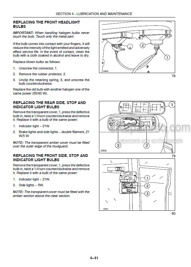 Photo 2 - Case IH Farmall 90 95 Operators Manual Tractor 87477244