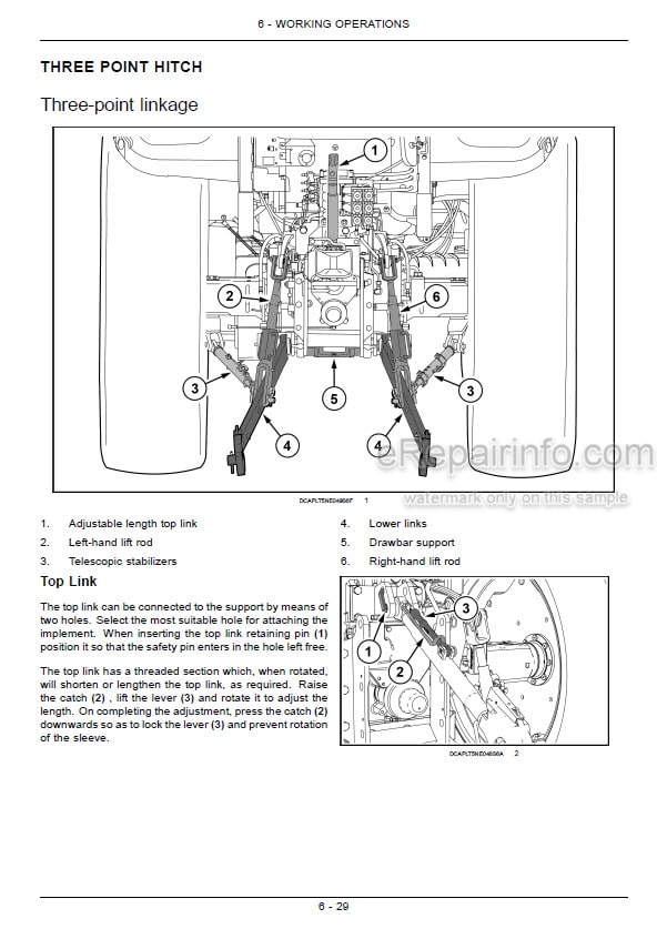Photo 4 - Case IH Farmall 95U 105U 115U Operators Manual With Supplement Tractor 84498894