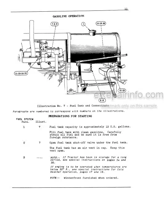 Photo 6 - Case IH Farmall Model BN Operators Manual Tractor 1004046R2
