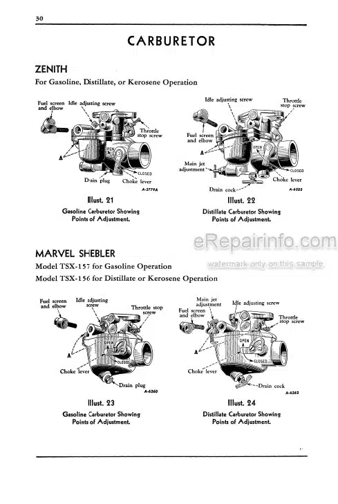 Photo 6 - Case IH Farmall Model C Operators Manual Tractor
