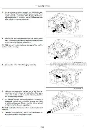 Photo 1 - Case IH Farmlift 632 635 735 742 935 Operators Manual Telescopic Handler 48149094