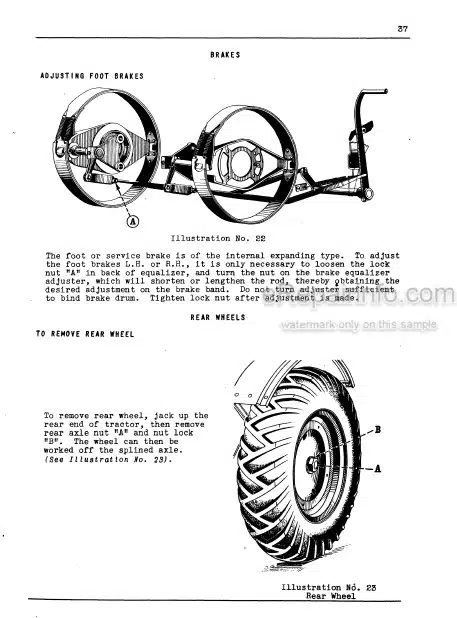 Photo 5 - Case IH I14 Instruction Book Tractor INT-5189A
