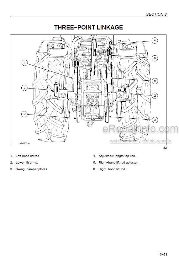 Photo 5 - Case IH JX1060V JX1070V JX1075V JX1095V JX1070N JX1075N JX1095N Operators Manual Tractor