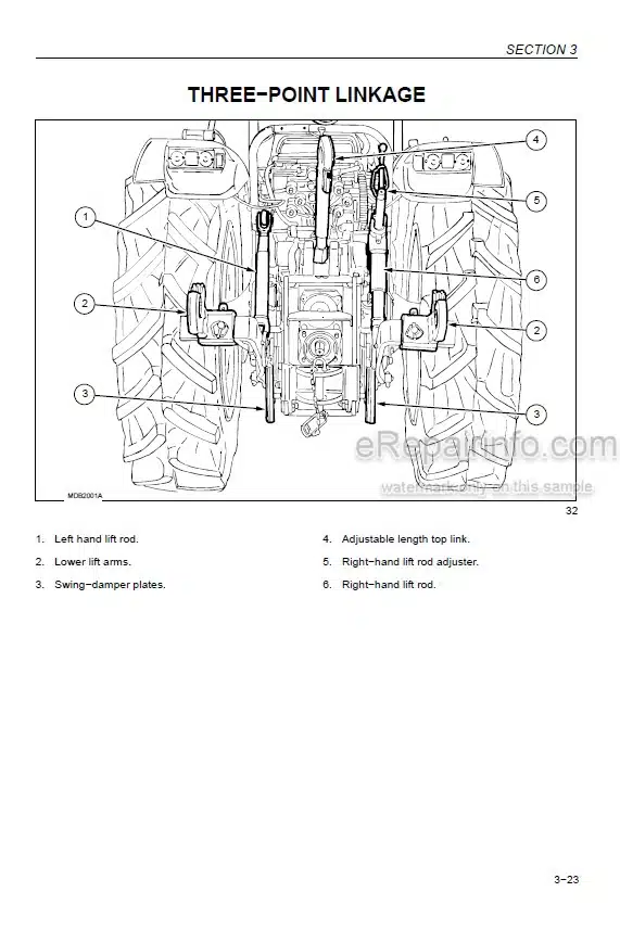 Photo 5 - Case IH JX1060V JX1070V JX1075V JX1095V JX1070N JX1075N JX1095N Operators Manual Tractor