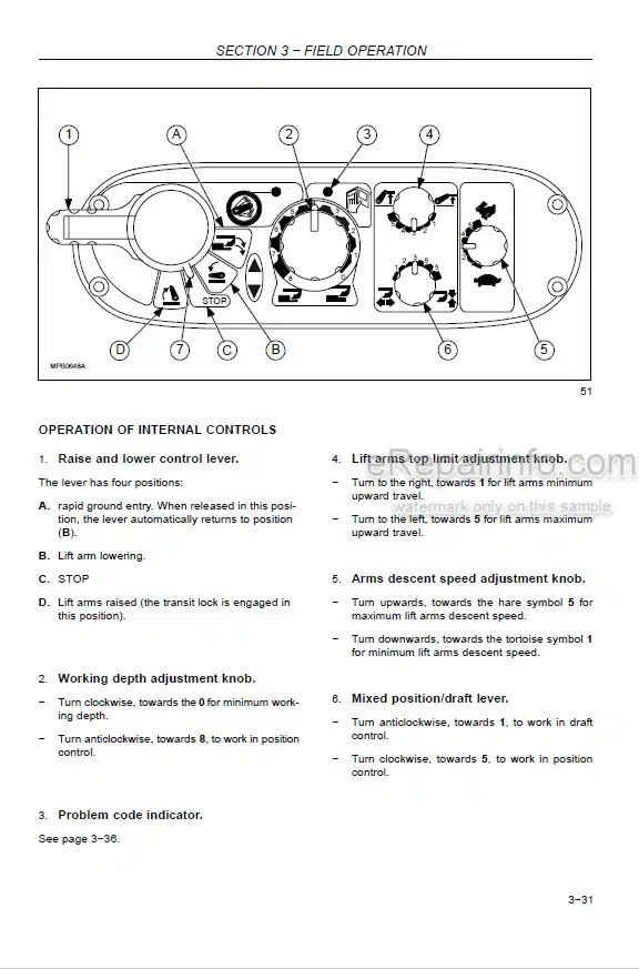 Photo 5 - Case IH JX1070U JX1080U JX1090U JX1100U Operators Manual Tractor