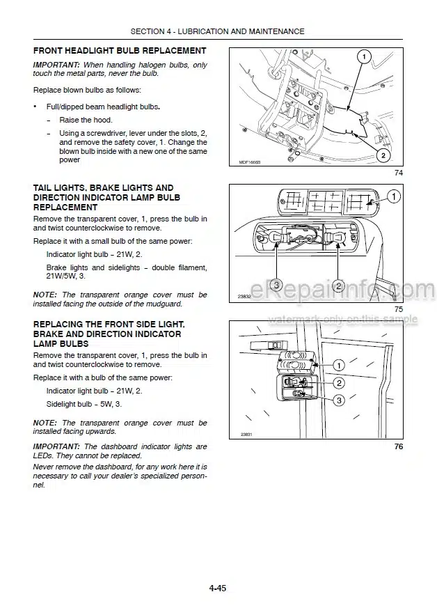 Photo 1 - Case IH JX1080U JX1090U JX1100U Operators Manual Tractor