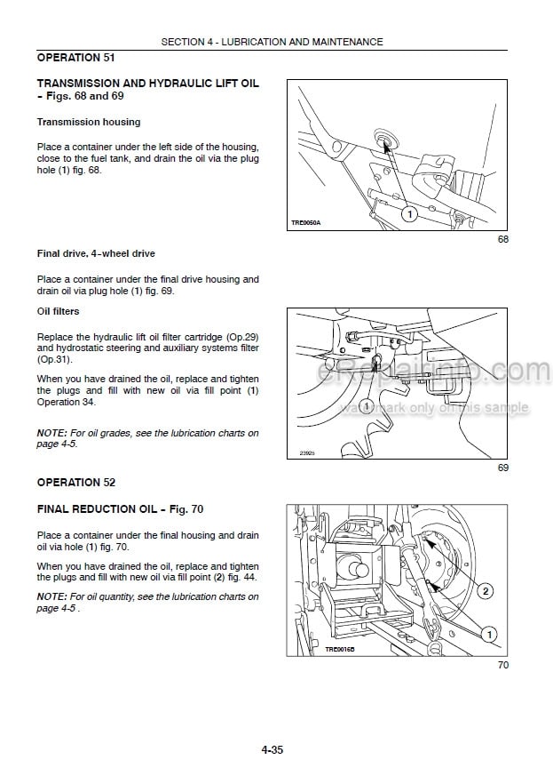 Photo 6 - Case IH Magnum 180 190 210 225 Operators Manual Tractor