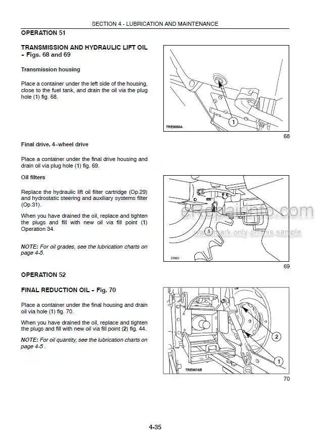 Photo 1 - Case IH JX55 JX65 JX75 JX85 JX95 Operators Manual Tractor HFJ013287-