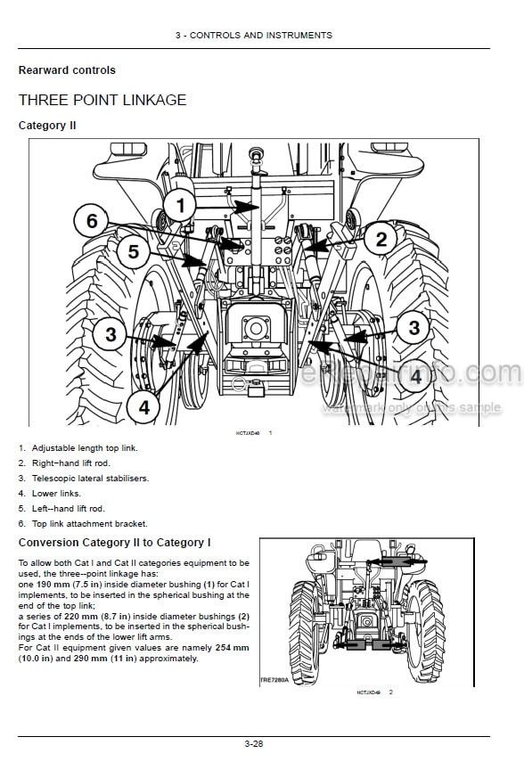 Photo 6 - Case IH JX80U JX90U JX100U Operators Manual Tractor