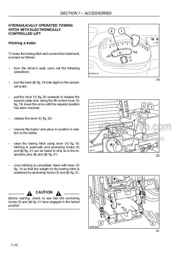 Photo 1 - Case IH JXU75 JXU85 JXU95 JXU105 Operators Manual Tractor