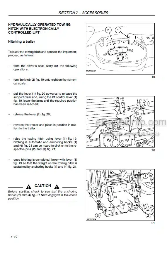 Photo 6 - Case IH Farmall 45C 55C Tier 4B Final Operators Manual Tractor 48115974