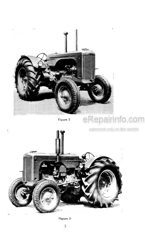 Photo 4 - Case IH LA Series Operators Manual Tractor