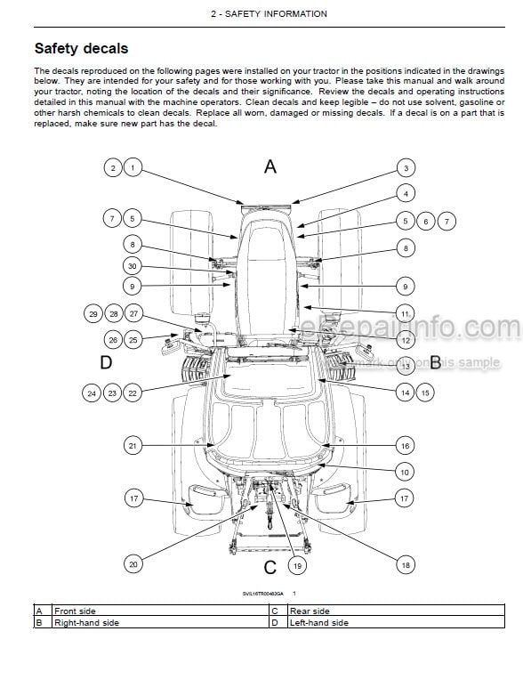 Photo 4 - Case IH Luxxum 100 110 120 Stage IV Operators Manual Tractor DBDLXIJSS01001-