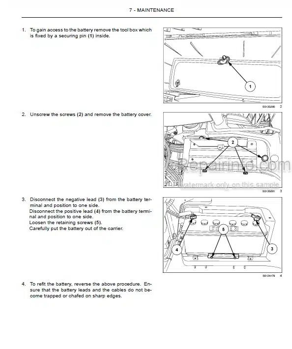 Photo 1 - Case IH Luxxum 100 110 120 Stage IV Operators Manual Tractor DBDLXIJSS01001-