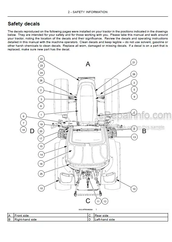 Photo 4 - Case IH Luxxum 100 110 120 Stage IV Operators Manual Tractor
