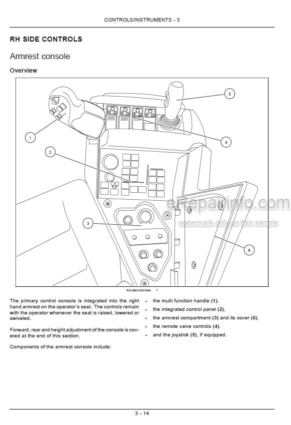 Photo 5 - Case IH Magnum 180 190 210 Operators Manual Tractor
