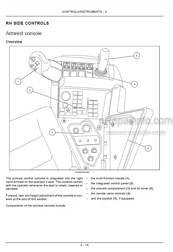 Photo 5 - Case IH Magnum 180 190 210 Operators Manual Tractor