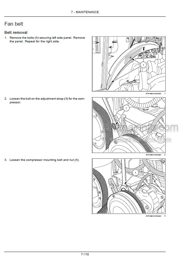 Photo 12 - Case IH Magnum 180 200 220 240 Operators Manual Tractor ZGRH05001-