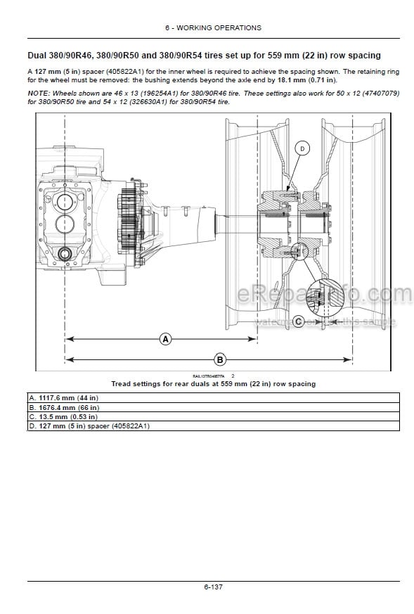 Photo 5 - Case IH Magnum 180 200 220 240 Operators Manual Tractor ZFRH05001-