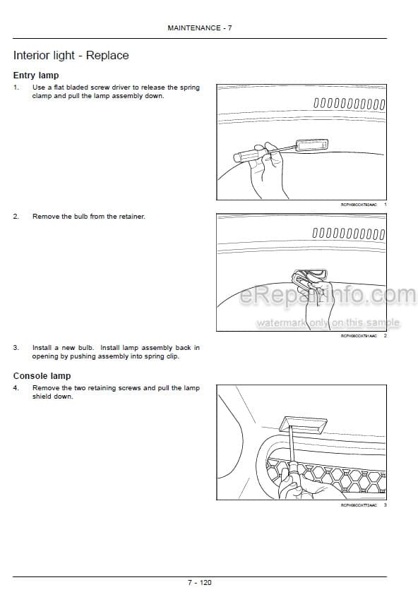 Photo 1 - Case IH Magnum 215 245 275 305 335 Operators Manual Tractor Z8RZ06001-
