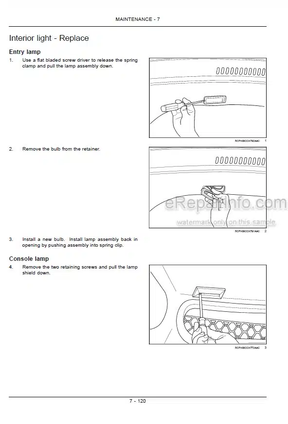 Photo 2 - Case IH Magnum 215 245 275 305 335 Operators Manual Tractor Z8RZ06001-