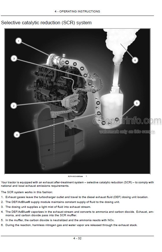 Photo 5 - Case IH Magnum 235 260 290 315 240 Operators Manual Tractor