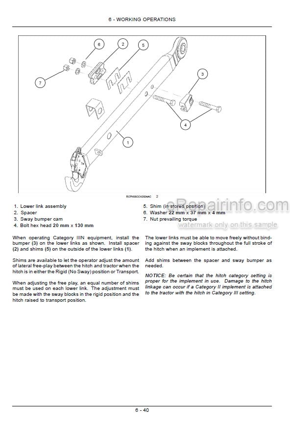 Photo 5 - Case IH Magnum 235 260 290 315 340 Operators Manual Tractor ZBRD07000-