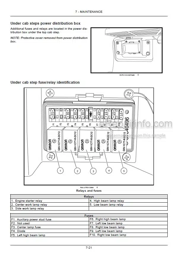 Photo 3 - Case IH Magnum 235 260 290 315 340 Operators Manual Tractor ZCRD05700-