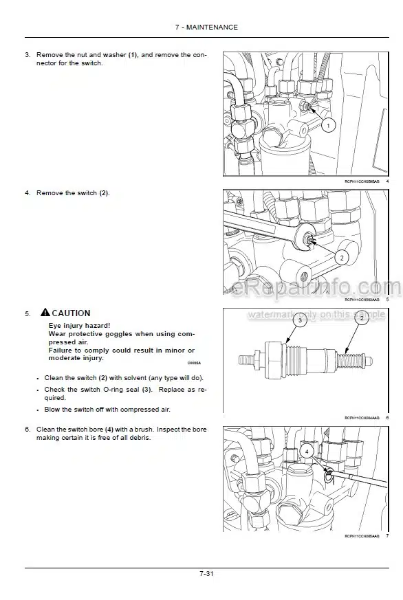 Photo 3 - Case IH Magnum 235 260 290 315 340 370 Operators Manual Tractor ZDRD06500-
