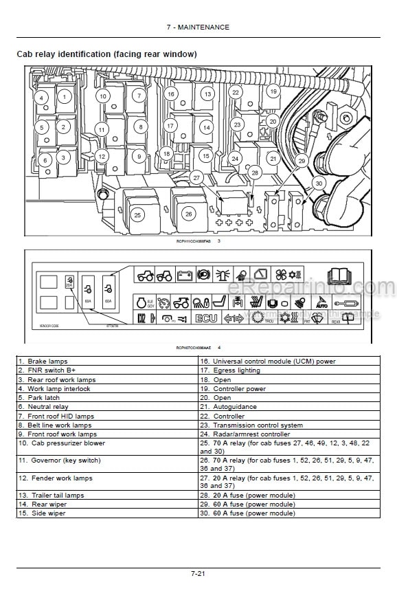 Photo 3 - Case IH Magnum 235 260 290 315 340 370 Operators Manual Tractor ZDRD06500-