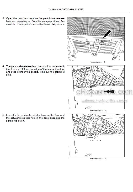Photo 6 - Case IH Magnum 250 280 310 340 380 Operators Manual Tractor ZERF08100-