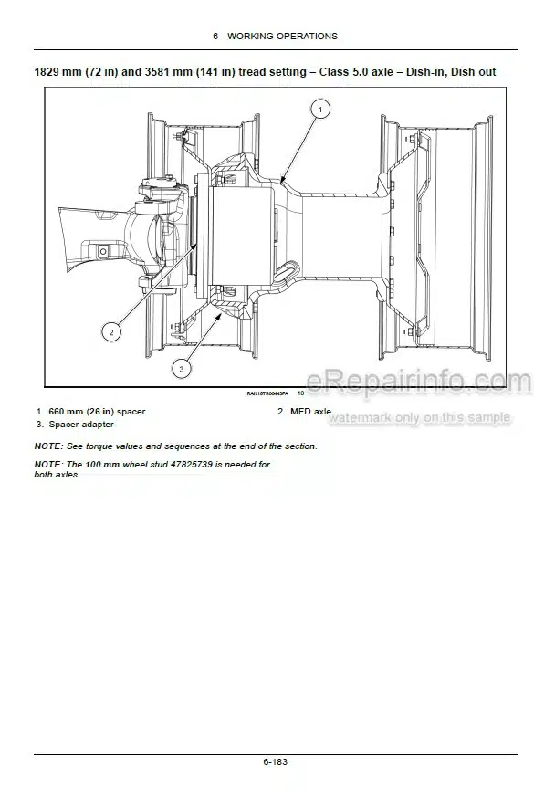 Photo 3 - Case IH Magnum Rowtrac 250 280 310 340 380 Operators Manual Tractor ZJRF04001-