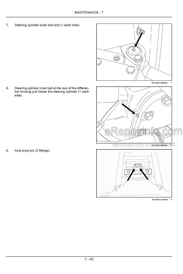Photo 1 - Case IH Magnum 255 Series Operators Manual Tractor Z8RZ06001-
