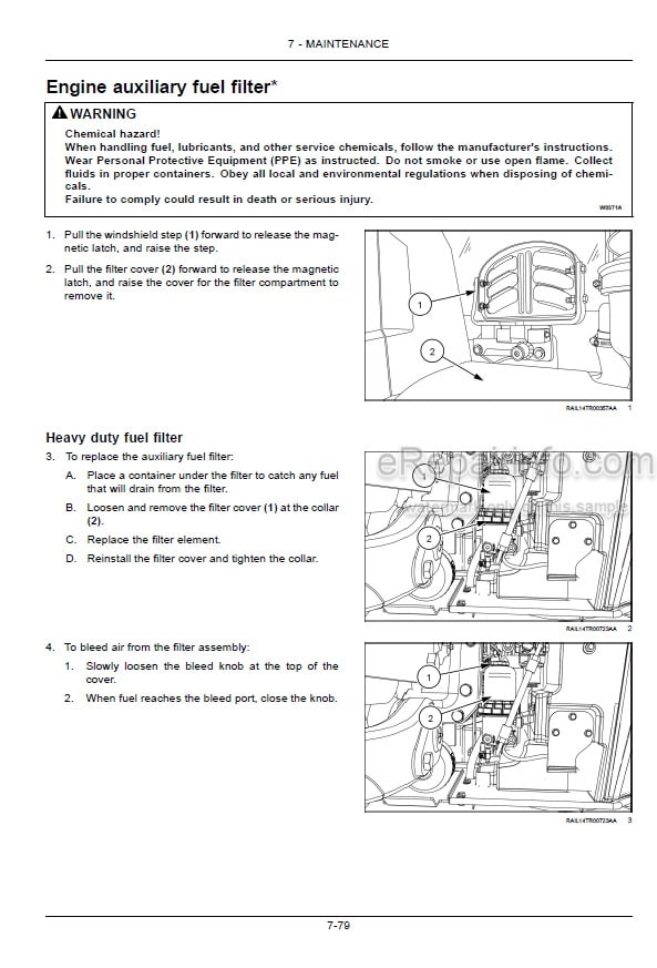 Photo 1 - Case IH Magnum 2654 3154 3404 Operators Manual Tractor